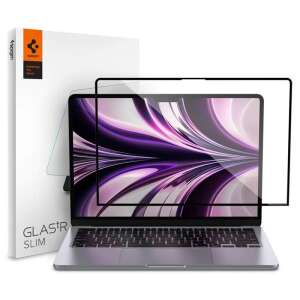 GEHÄRTETES GLAS Spigen GLASS FC MACBOOK AIR 13 2022 SCHWARZ 74590645 - Spigen