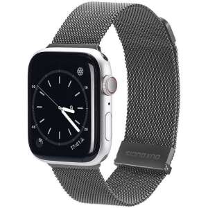 DUX DUCIS Milanese - pasek magnetyczny ze stali nierdzewnej do Apple Watch 38/40/41mm szary 98746211 - Pasek do inteligentnego zegarka