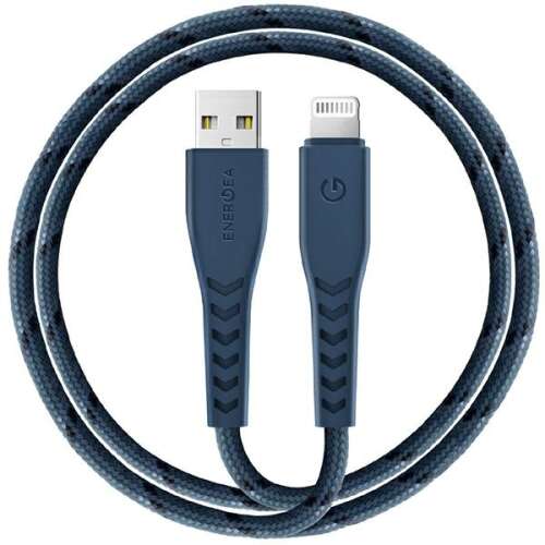 ENERGEA Nyloflex USB-Lightning kábel, kék, 1.5m