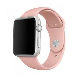 Apple Watch cu brățară silicon roz 38/40/41mm - Mercury