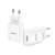 USAMS T18 Pojedyncza ładowarka podróżna USB, biała, szybkie ładowanie 2.1A, wtyczka EU