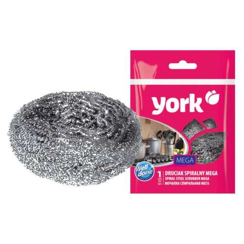 Špirálový oceľový čistič MEGA 1 kus - YORK