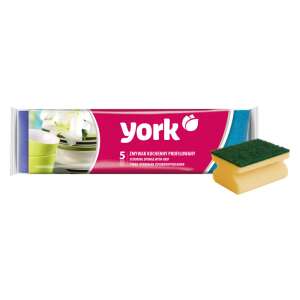 York Clean House burete de curățat cu mâner, pachet de 5 - Bureti vase