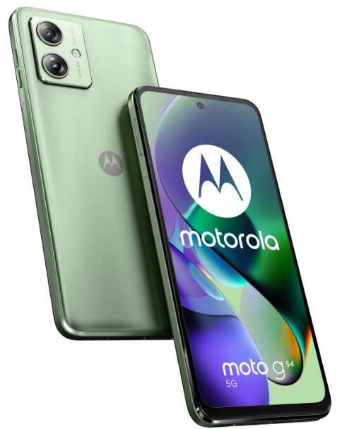 Motorola moto g54 5g 256gb 12gb ram dual sim mobiltelefon , mint green