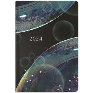 TOPTIMER "Joy flexi" 2024-es buborékos mintás heti tervező - Irodai kiegészítő