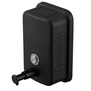 TRENDY S black matte liquid soap dispenser, 500ml - Soap Dispenser