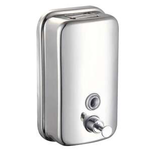 Trendy's 800ml liquid soap dispenser, chrome, wall mounted - Soap Dispenser