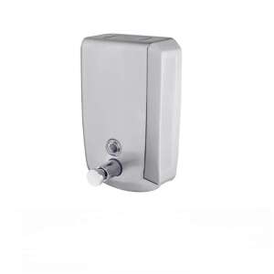 Stainless steel liquid soap dispenser with key lock, 800ml capacity - Soap Dispenser