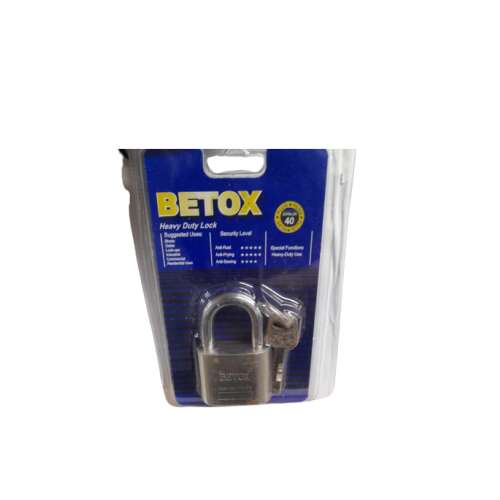 Betox biztonsági lakat 40 mm 3 db kulcsal
