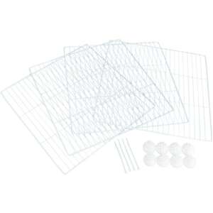 Trixie panouri de extensie pentru cușcă pentru cușca 62460, 4 bucăți, 35 x 35 cm - Trixie