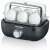 Fierbător de ouă Severin EK 3166, negru, 6 ouă, cu capac transparent