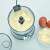 Severin KM 3865 food processor making mayonnaise, eggs, food processor in use