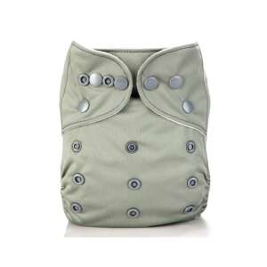Grauer Pocket-Waschwindel, wiederverwendbare Babywindel, Stoffwindel, Pocketwindel, umweltfreundliche Windel - Babys & Toddler