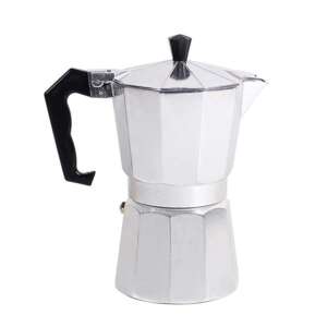 Cafea espresso din aluminiu cu 6 căni - Aparat de cafea cu gura de scurgere
