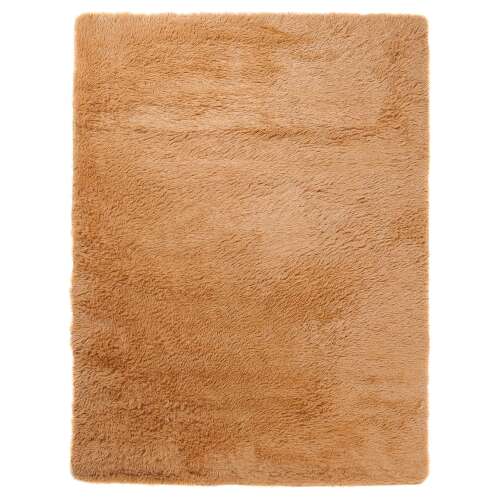 Bézs modern SILK szőnyeg, 80x150cm, puha, kényelmes, csúszásmentes hátoldallal