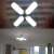 60W négyágú E27 LED lámpa / Ventilátor formájú energiatakarékos fényforrás 32347862}