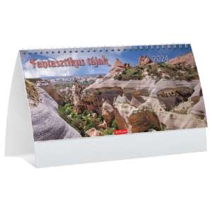 Kalendart 2024-es asztali naptár Fantasztikus tájak, Kappadókiai kép - TOPTIMER