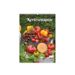 Kalendart 2023-as kertésznaptár falinaptár, zöldségek képével - TOPTIMER