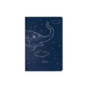 Kalendart Joy Flexi 2024 Wochenplaner mit Elefanten-Design - TOPTIMER
