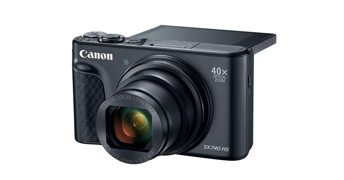 Canon PowerShot SX740 HS digital camera black (2955C002