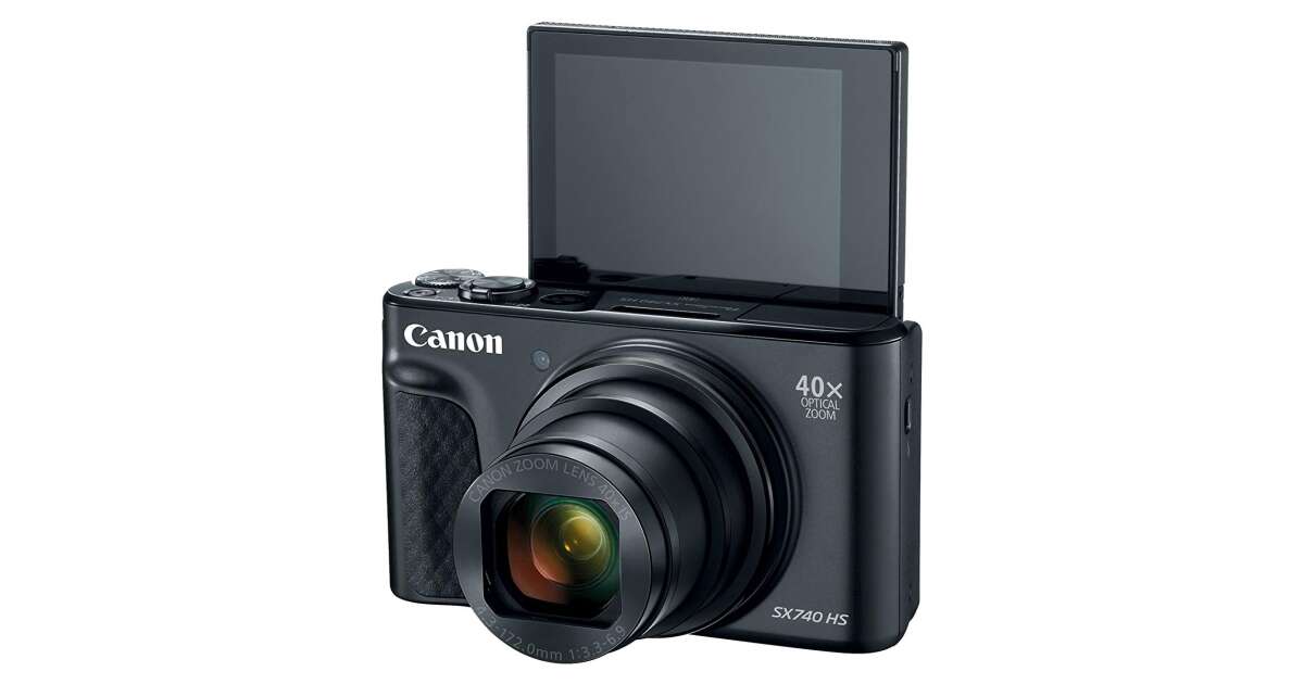 Canon PowerShot SX740 HS digital camera black (2955C002 Canon PowerShot SX740 HS digital camera black (2955C002