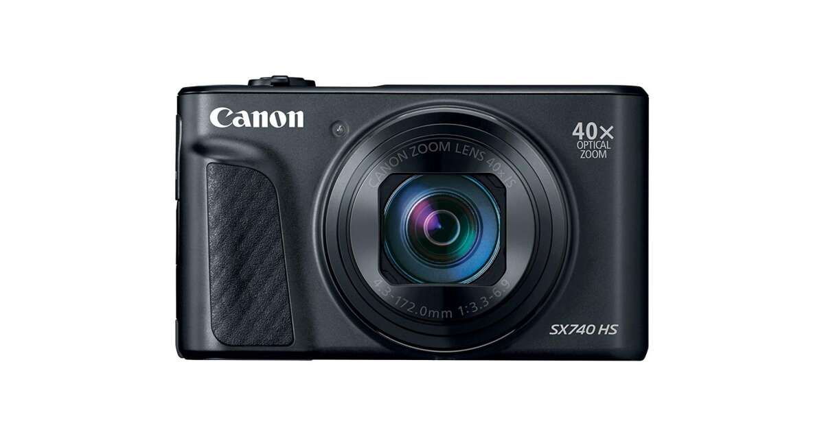 Canon PowerShot SX740 HS digital camera black (2955C002