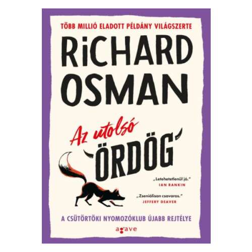 Richard Osman A csütörtöki nyomozóklub Az utolsó ördög Keménytáblás könyv - Krimi