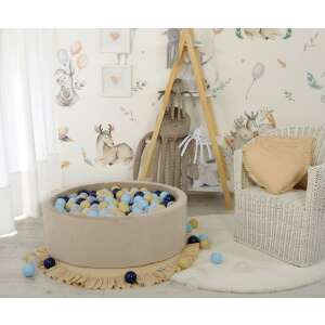 Sweet baby minky labdamedence szett - bézs 30 cm