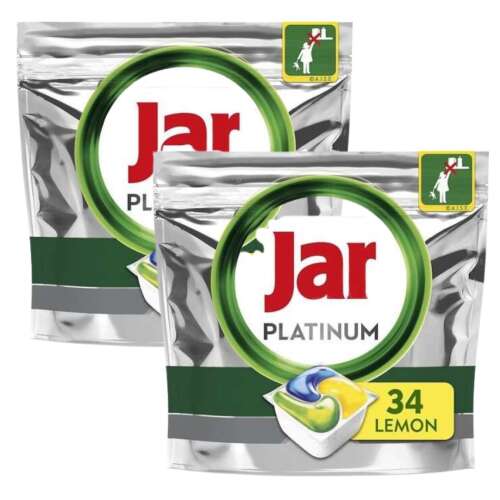 Detergent capsule de spalat vase pentru masina automata Jar Platinum Lemon 68 buc 32350156