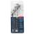 Derwent Precision 0.5mm mechanical pencil set, includes pencil, 15 lead refills, and 3 erasers