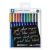 STAEDTLER Calligraphic marker set, STAEDTLER "8325", 10 different metallic colours 107390780