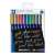 STAEDTLER 8325 10 Metallic Calligraphy Markers Set, 10 different metallic colors