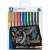 STAEDTLER Dekormarker set of 10 metallic pens, 1-2 mm, chisel tip, STAEDTLER "8323", 10 different colors