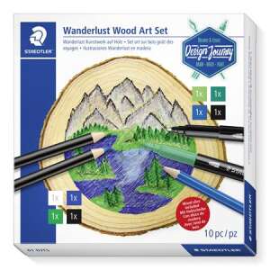 STAEDTLER Creative Set, STAEDTLER Design Journey Wanderlust Wood, felie de lemn 32350829 Seturi de pixuri și creioane