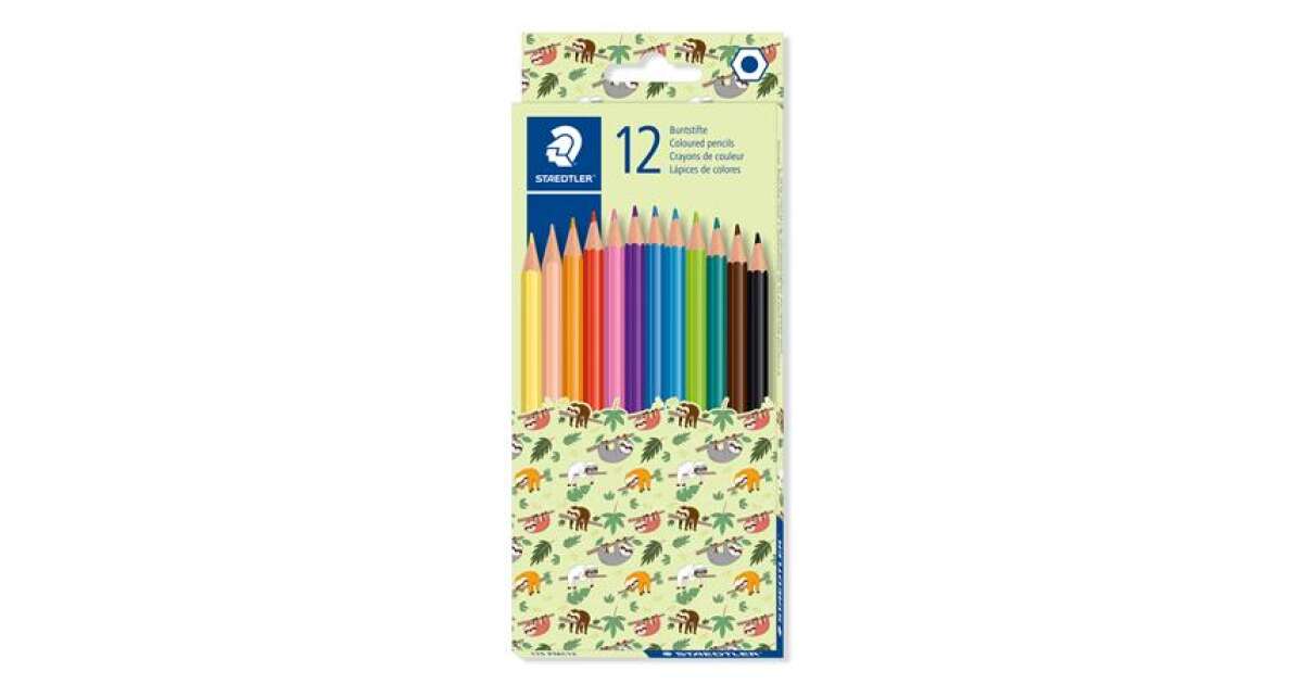 Happy Birthday Multi-Colored Pencils - 12 pencils