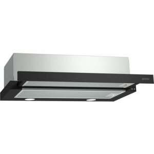Gorenje TH60E3B Hota telescopică, 350 m³/h, 3 trepte de viteză, Clasa energetică C, Negru (TH60E3B)
