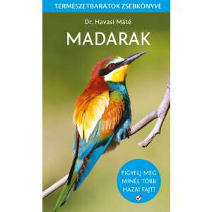 Madarak - Természetbarátok Zsebkönyve könyv, színes madárral ágon - Természettudomány