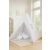 Teepee indián sátor - fehér, szürke nyilak 74765955