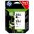 HP 304 Ink Cartridge 2-Pack, Black and Tri-color, for DeskJet 2620, 2630 Printers