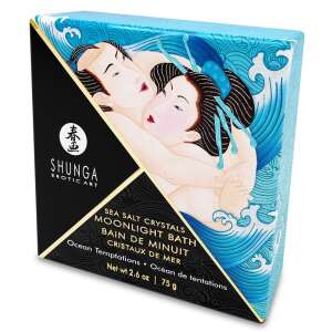 Shunga Ocean Breeze Moonlight Bath fürdőkristály, 75g, Holt-tengeri ásványokkal, erotikus művészeti fürdősó - SHUNGA Erotic Art