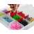Curver 11-compartment organizer box, clear plastic, with removable dividers, for small parts, tools, and crafts
