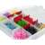 Curver 11-compartment organizer box, clear plastic, with removable dividers, for small parts, tools, and crafts