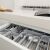 CURVER Infinity Schubladenorganizer mit Besteck in Küchenschublade