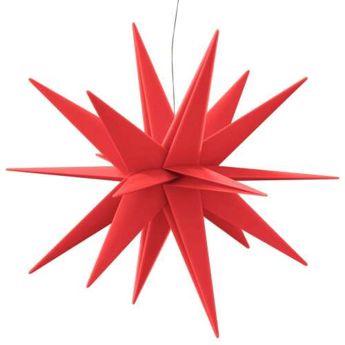 vidaXL piros morva csillag lámpa LED-del, 100 cm - VidaXL