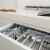 CURVER Infinity XL Grey Drawer Organizers in Kitchen Drawer