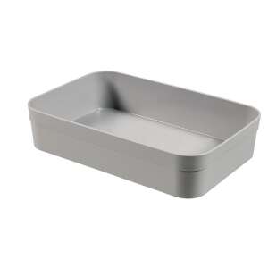 Organizator de sertare din plastic gri CURVER Infinity XL 1L - Cutii de depozitare și coșuri