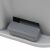 Close-up of Curver Duo Pedal Bin Foot Pedal, Grey