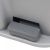 Close-up of Curver Duo Pedal Bin Foot Pedal, Grey