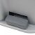 Close-up of Curver Duo Pedal Bin Foot Pedal, Grey