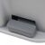 Close-up of Curver Duo Pedal Bin Foot Pedal, Grey